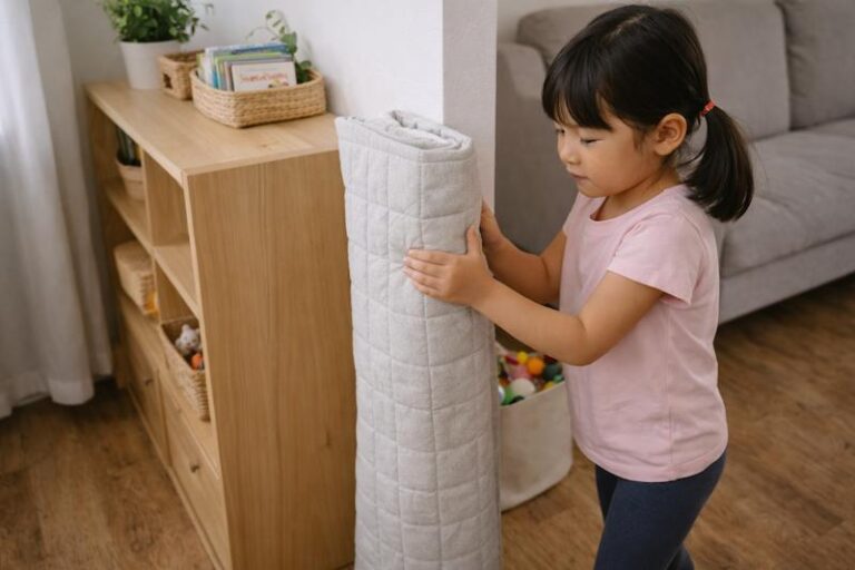 Como organizar ambientes para acomodar tapetes sensoriais infantis no dia a dia