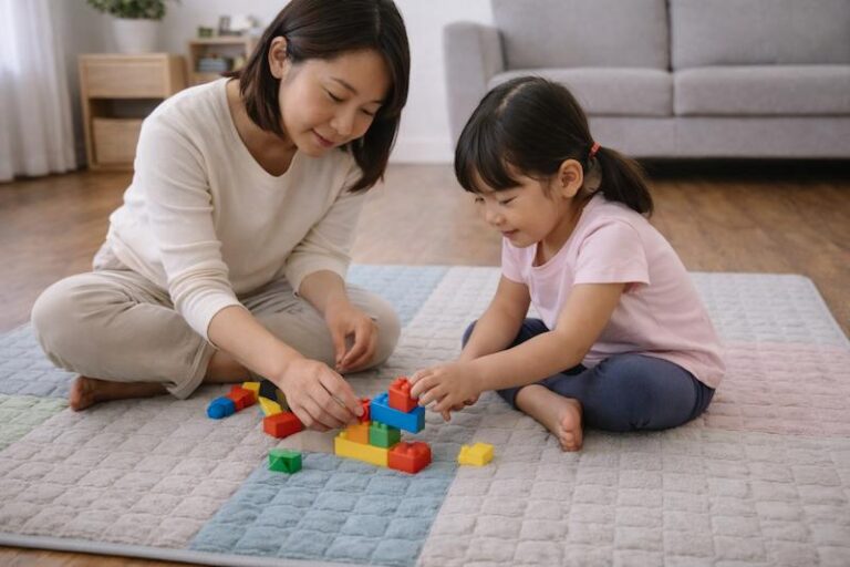 Como conduzir atividades simples com tapetes sensoriais infantis junto às crianças