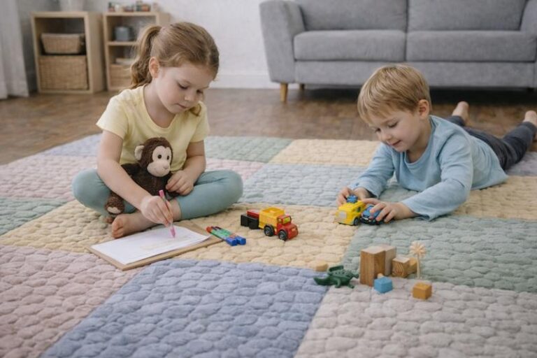 O que observar ao usar tapetes sensoriais infantis ao longo da semana