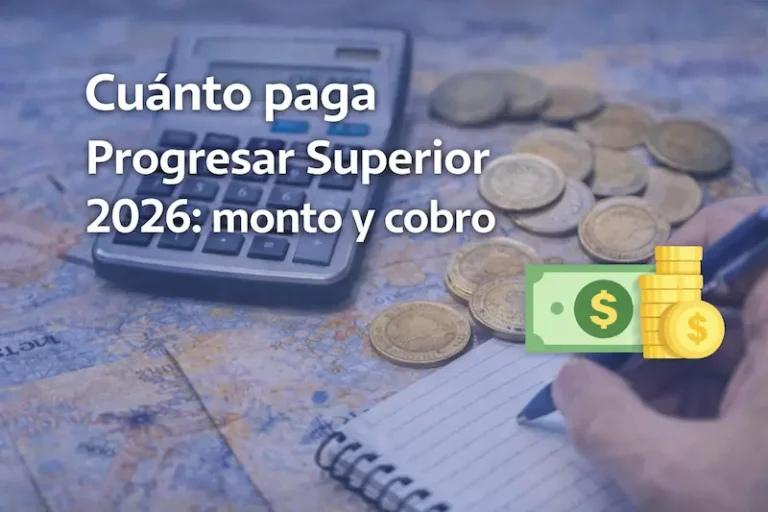 Cuánto paga Progresar Superior 2026: monto y cobro